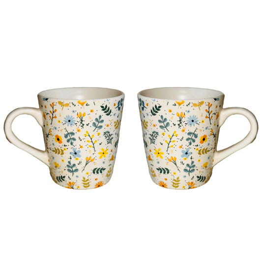 YELLOW CHARM:- SET OF CUP 250ML