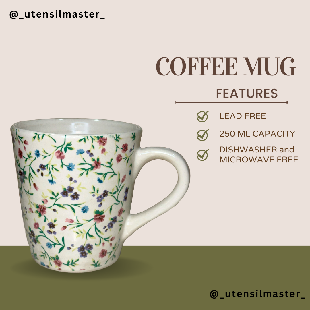 Utensil Master CERAMIC CUP || 250 ML||