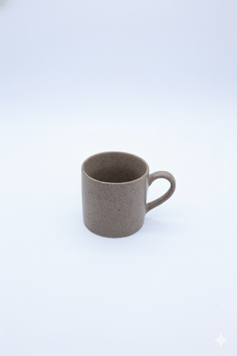 Premium Ceramic Coffee Mug Set (6 pcs) – 180ml