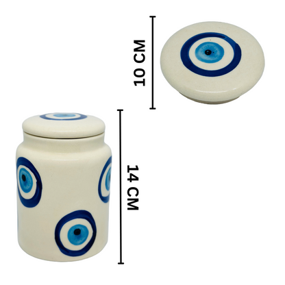 EVIL EYE DESIGN FOOD STORAGE