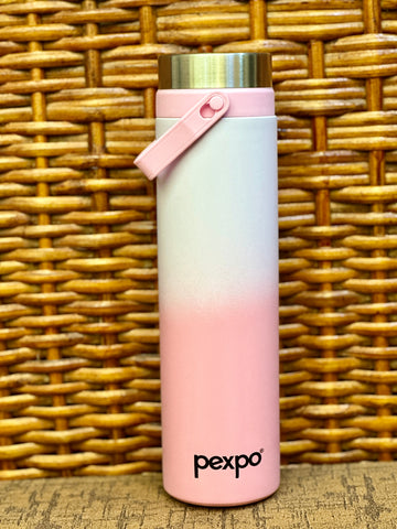 Pexpo Polar 470 ML Stainless Steel Water Bottle Pink Gradient