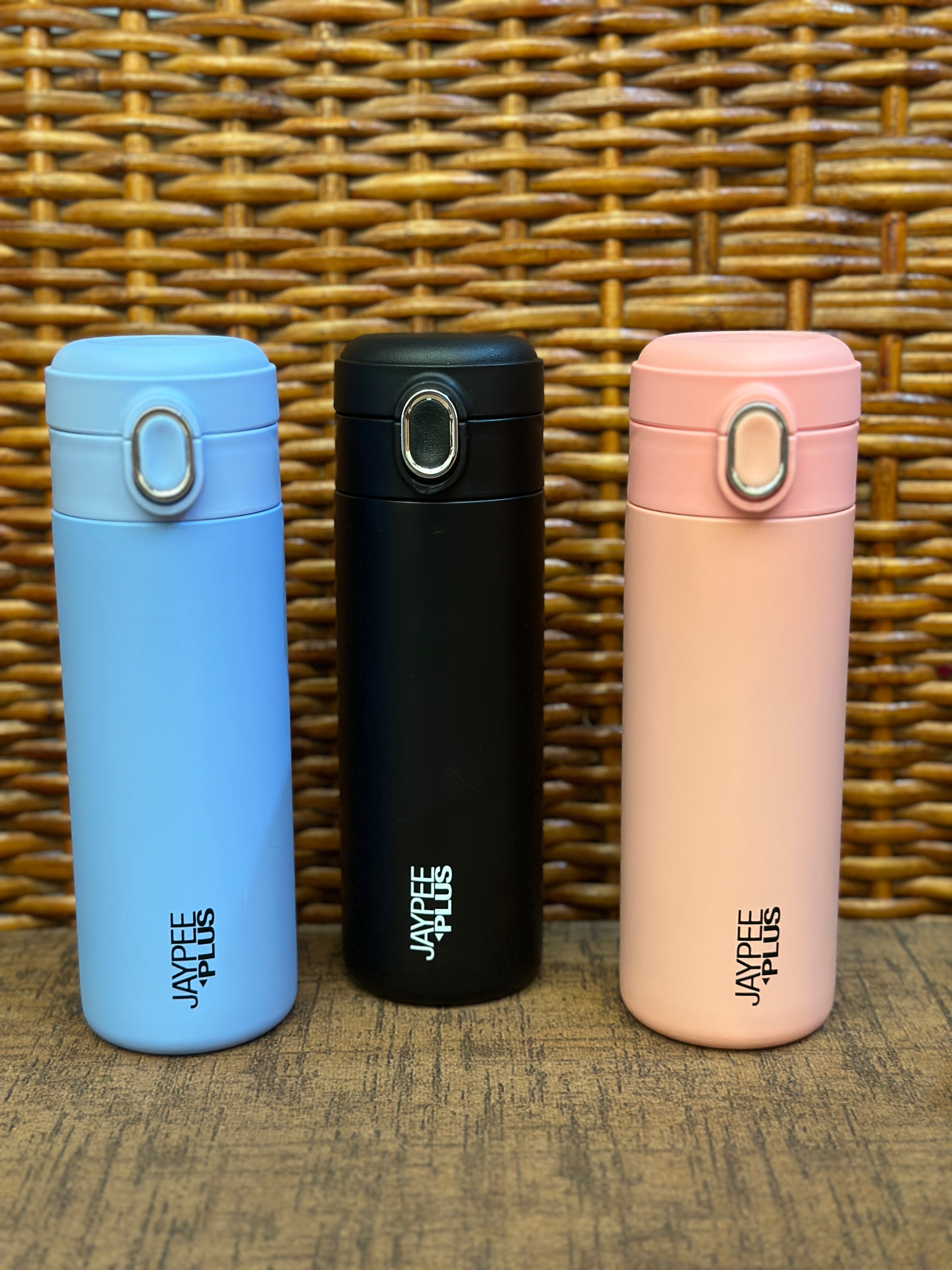 Jaypee Plus 400 ML Stainless Steel Water Bottle Leakproof Design
