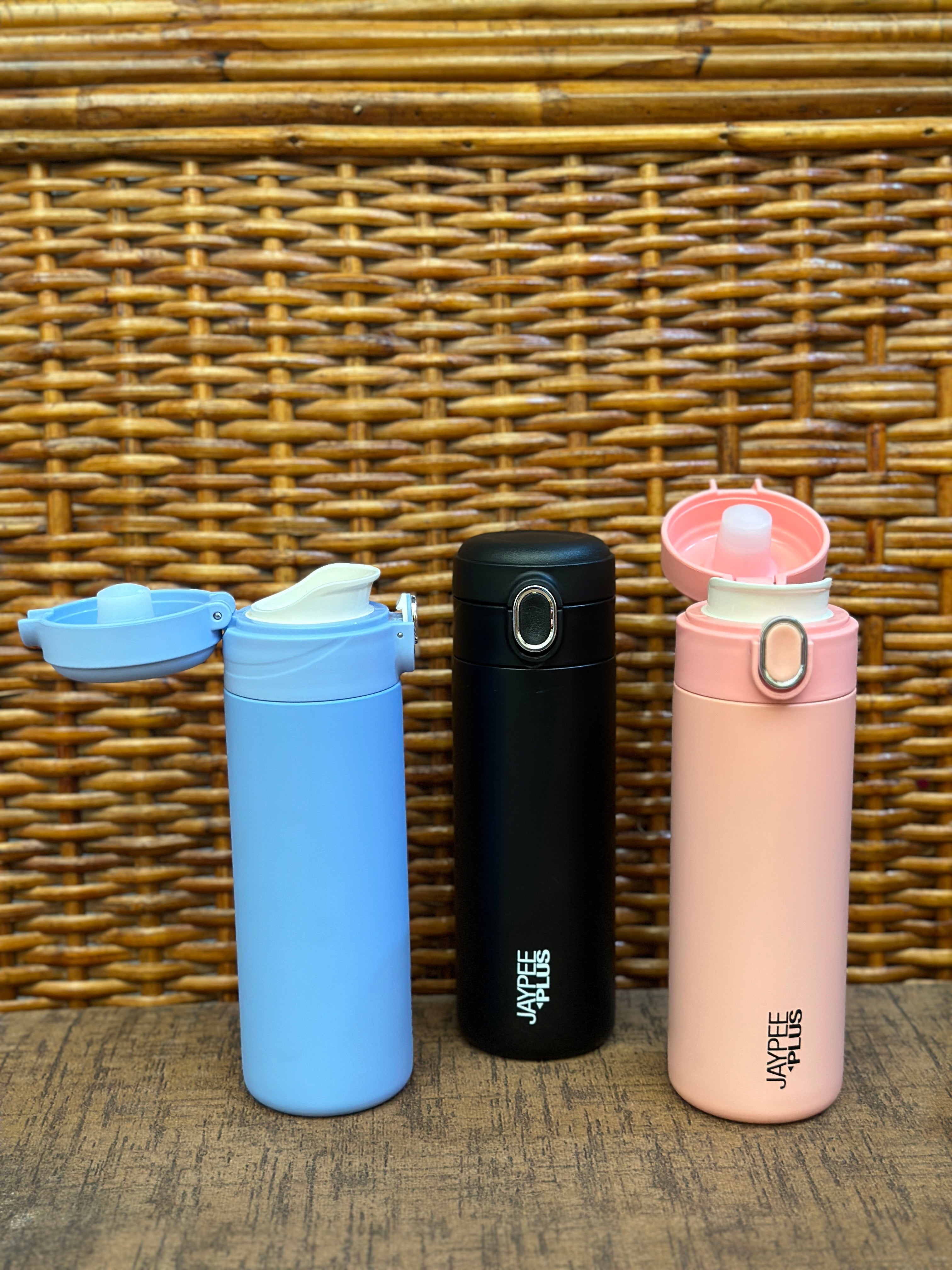 Jaypee Plus 400 ML Stainless Steel Water Bottle Leakproof Design