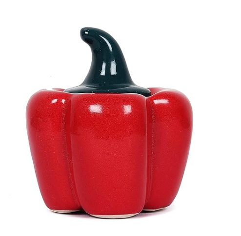 Capsicum Ceramic Storage Jar Decorative Spice Container