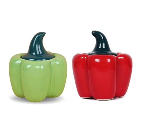 Capsicum Ceramic Storage Jar Decorative Spice Container