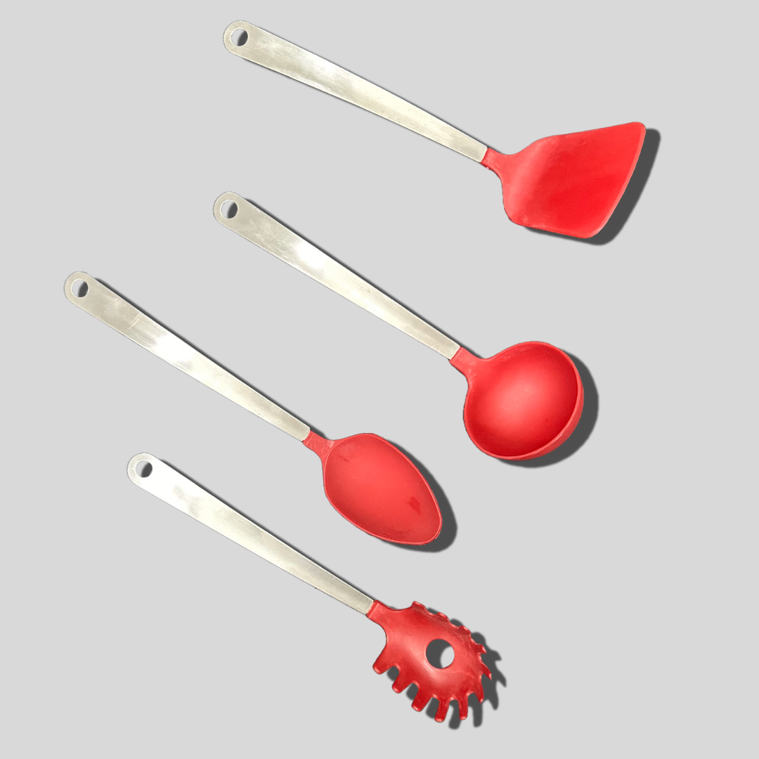 Silicone Kitchen Spatula Set Cooking Tool Set