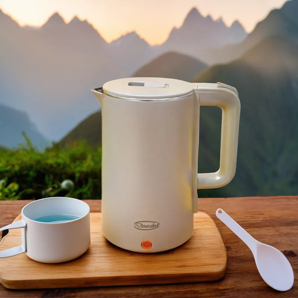 Deuralux 1.8L Electric Kettle Beige Stylish Water Heater
