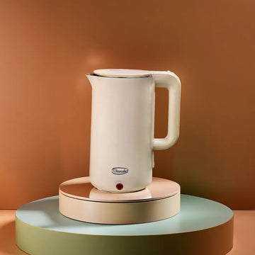 Deuralux 1.8L Electric Kettle Beige Stylish Water Heater